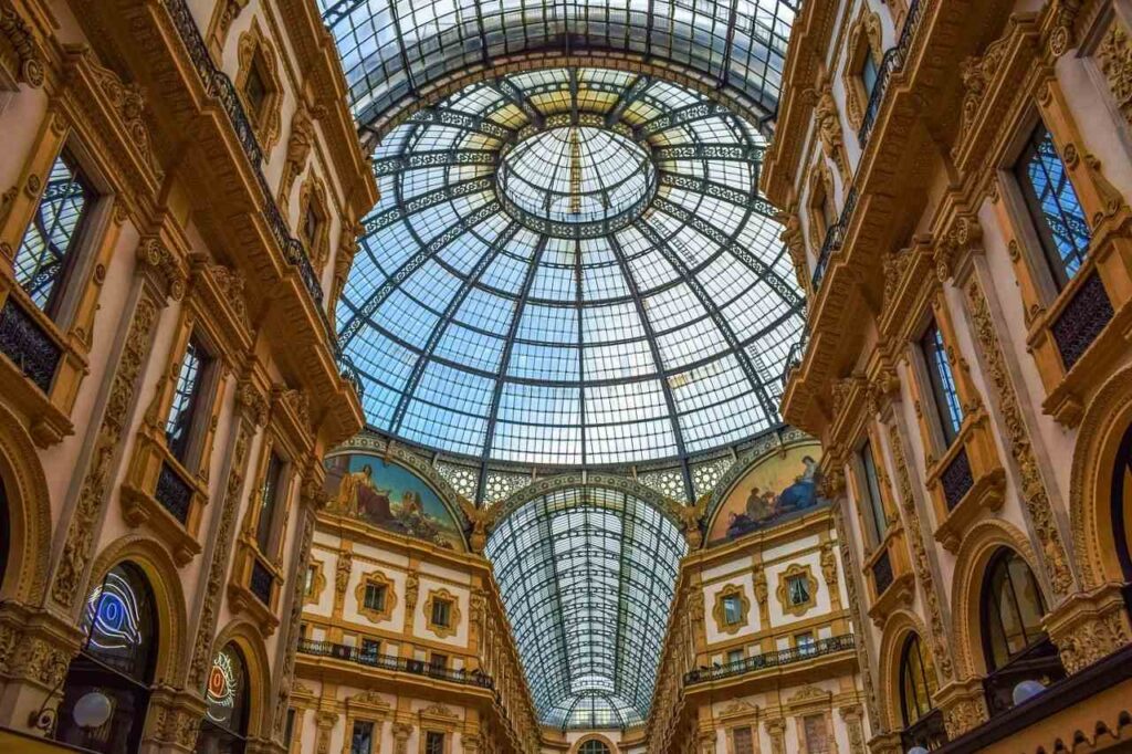 イタリア・ミラノのガレリア