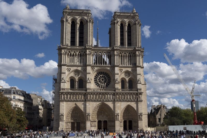 フランス・パリのノートルダム大聖堂