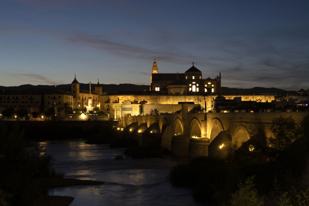 スペイン・コルドバの夜景