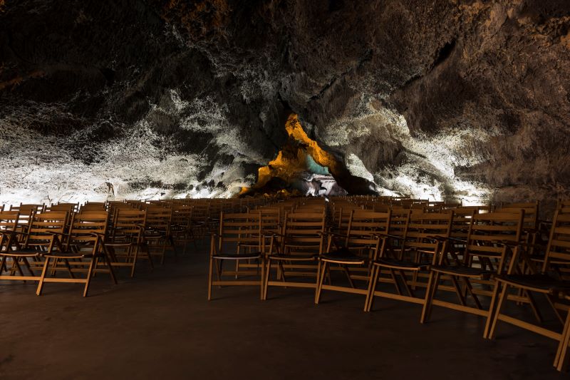 ランサローテ島のベルデ洞窟