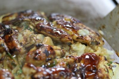 岡山名物カキオコ