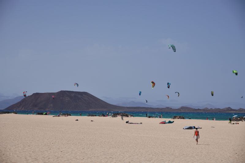 カナリア諸島フエルテベントゥーラ島の景色