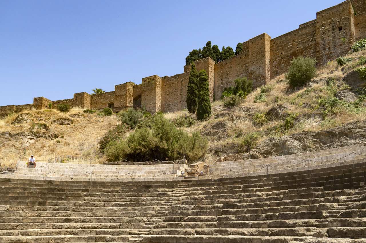 malaga-romantheater-spain スペイン・マラガのローマ劇場