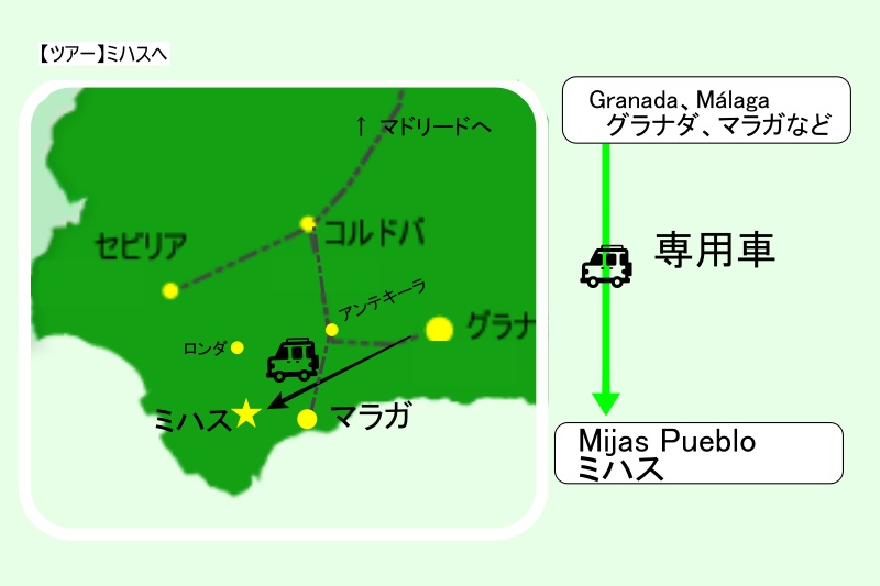 スペイン・マラガからミハスの生き方(現地ツアー)