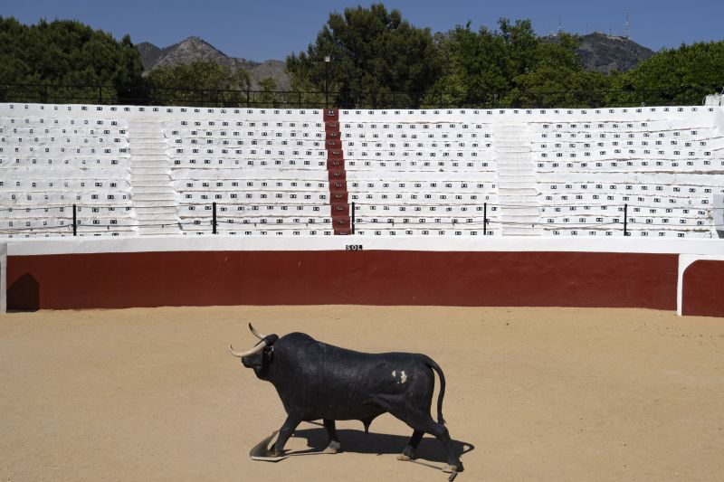 スペイン・ミハスの闘牛場