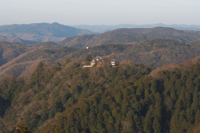 岡山県の備中松山城