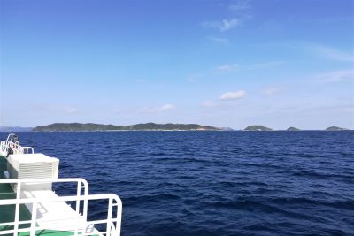 沖縄の那覇から高速船で渡嘉敷島へ