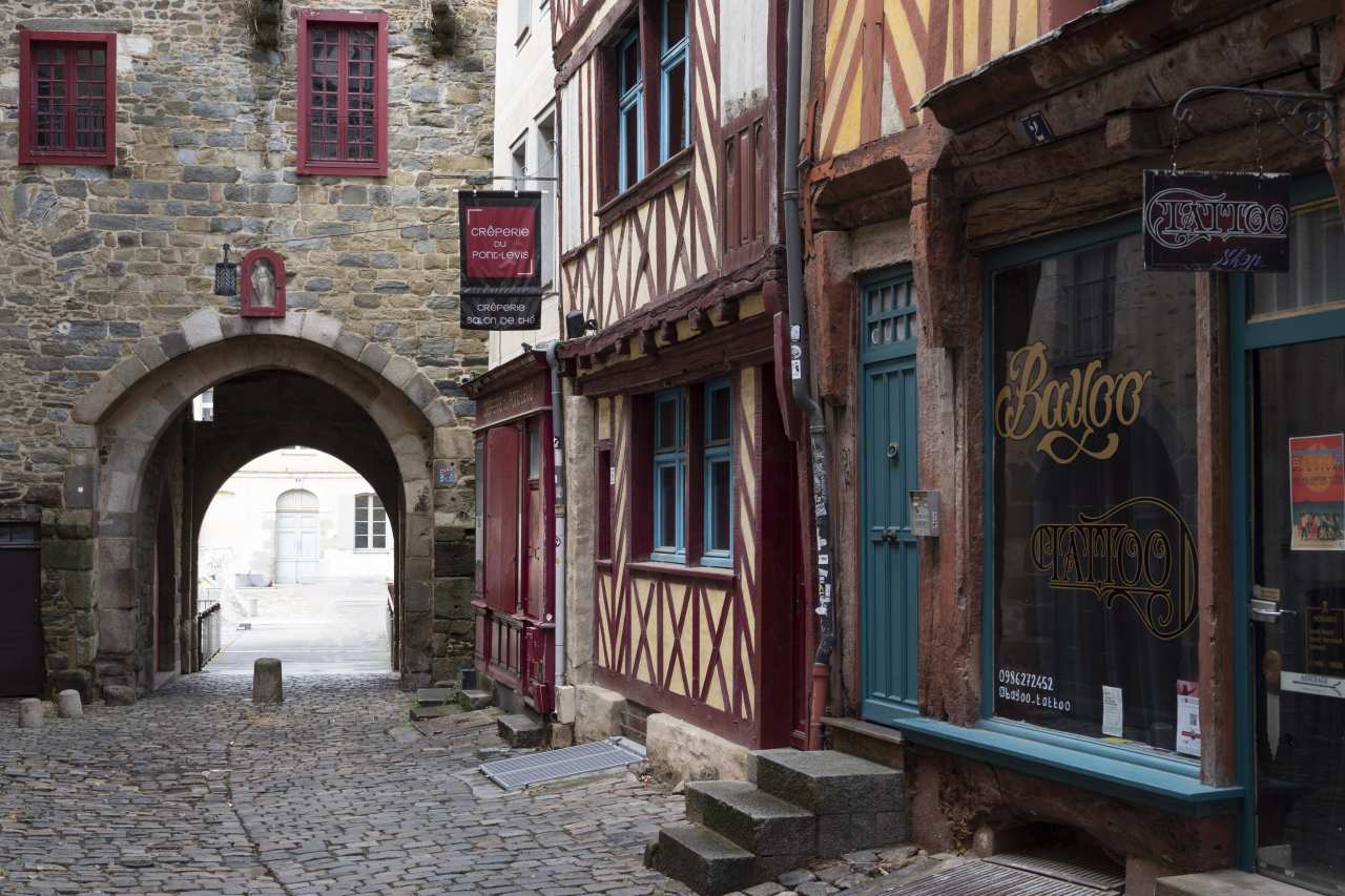 フランス・レンヌの街並み