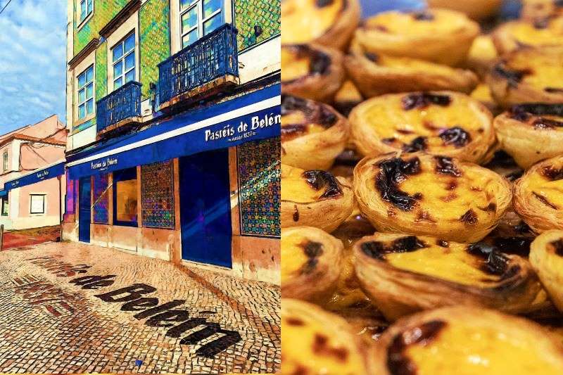 ポルトガル・リスボン（ベレン）のエッグタルト