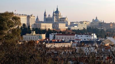 スペインのマドリードの王宮