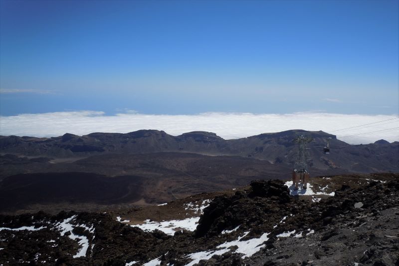 カナリア諸島テネリフェ島のテイデ山