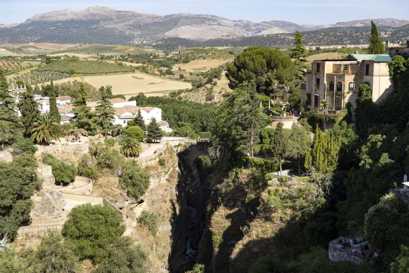 スペイン・ロンダのクエンカ庭園