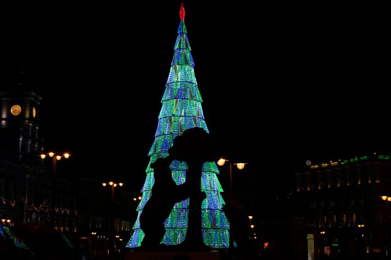 スペイン・マドリードのクリスマス