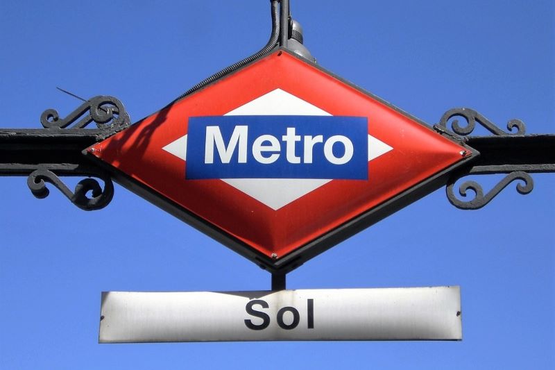 ｽﾊﾟｲﾝ・マドリードの地下鉄駅