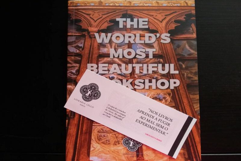 ポルトガルのポルトのレッロ書店のチケット